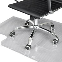 MallMall 48 x 36 Home Office Chair Mat with Rectangular Lip for Carpet 2.2mm Thickness PVC Protection Floor Mat Transparent Heavy Duty Chair Mat Thick and Sturdy Thickness MallMall 48 x 36 Home Office Chair Mat with Rectangular Lip for Carpet 2.2mm Thickness PVC Protection Floor Mat Transparent Heavy Duty Chair Mat Thick and Sturdy Thickness